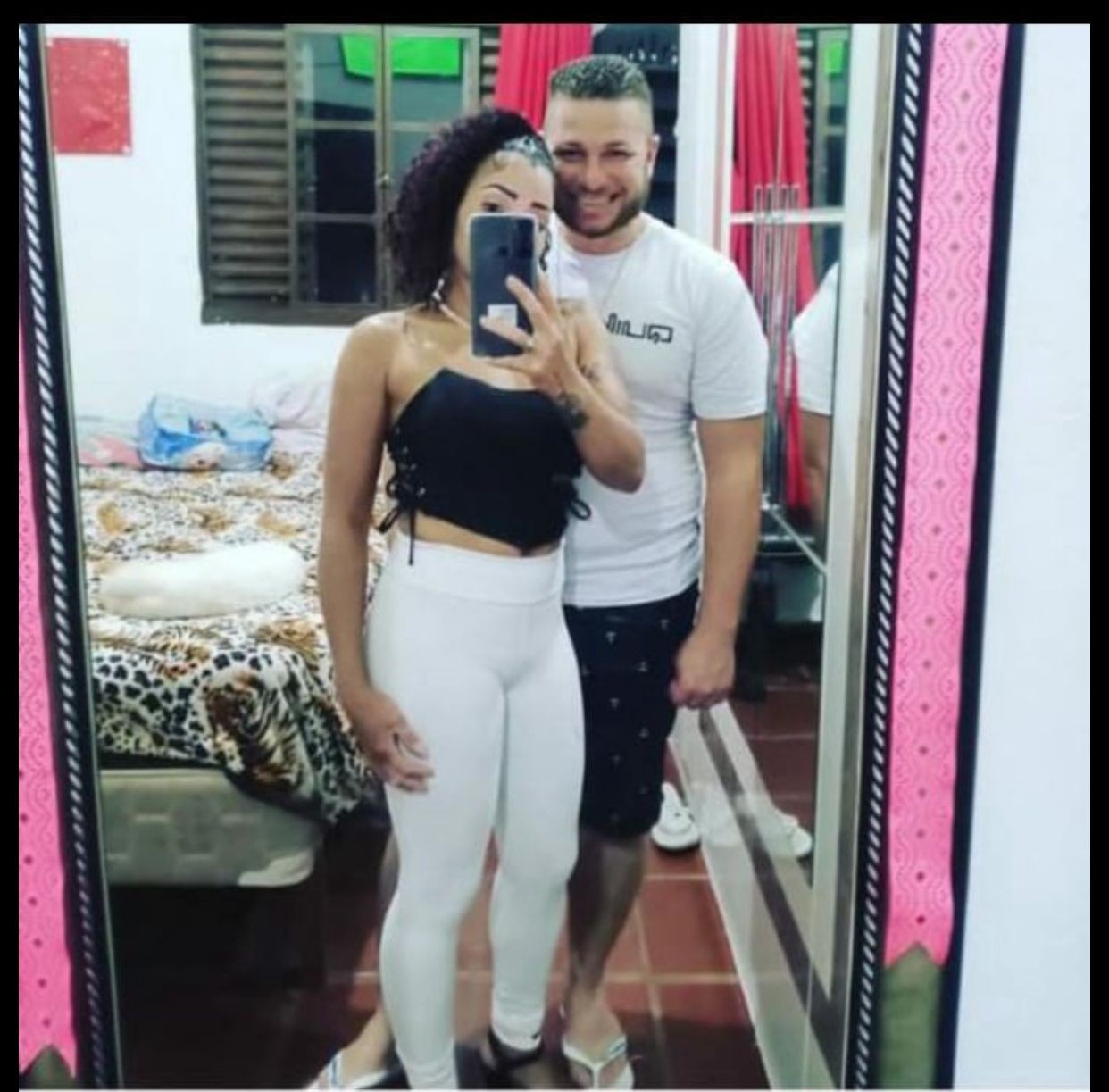 Gilberto e Daiane juntos