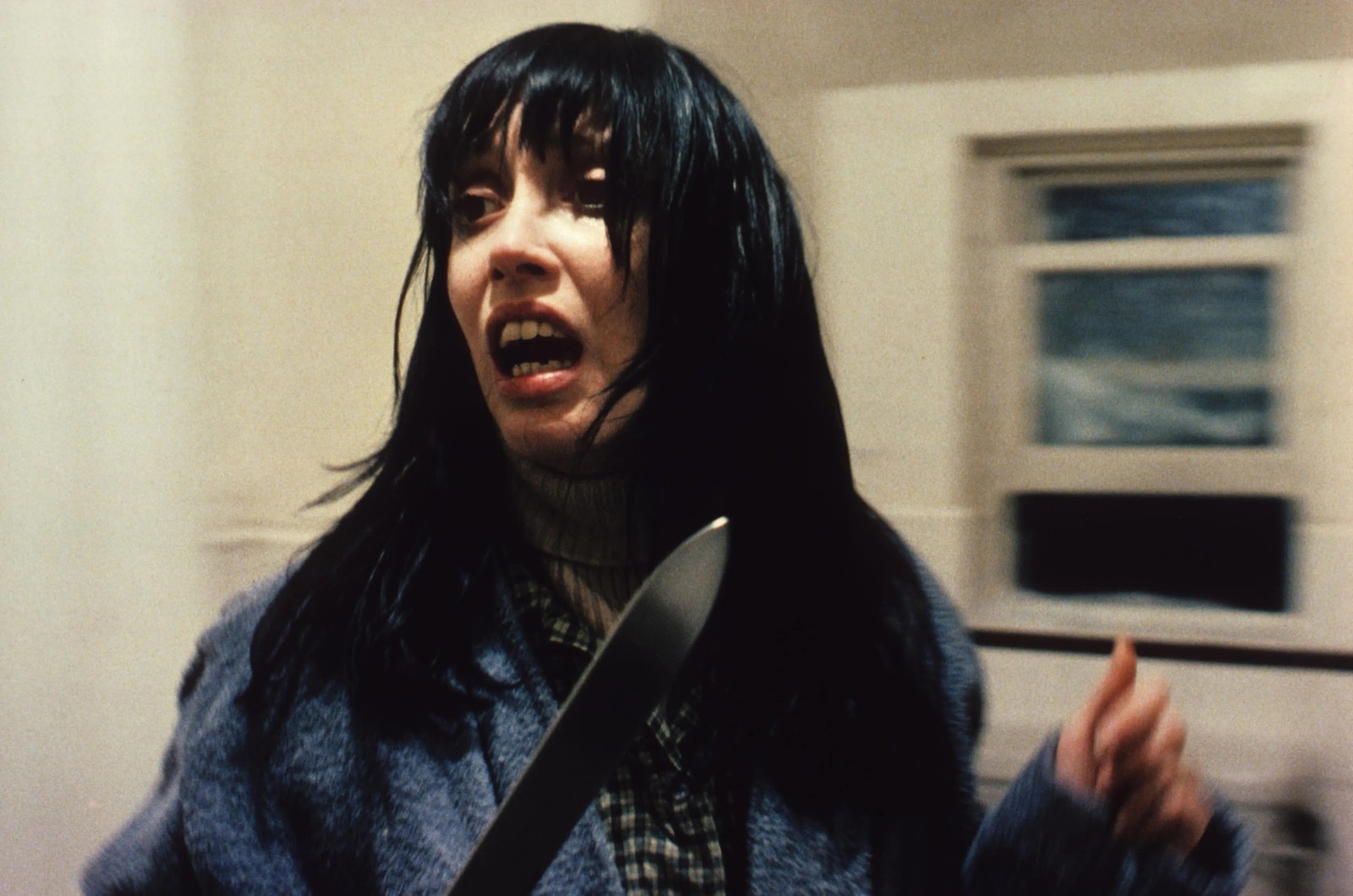 Shelley Duvall em cena de "O iluminado" (1980) — Foto: Divulgação