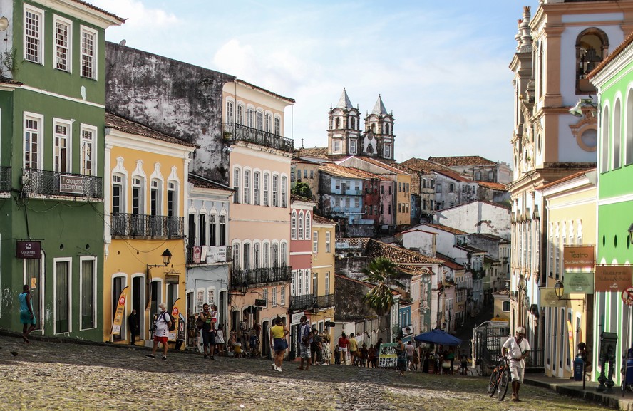 Pelourinho, ponto turístico de Salvador: cidade foi a capital com maior redução no número de moradores