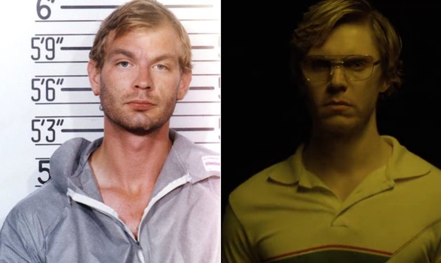 Jeffrey Dahmer real e o ator