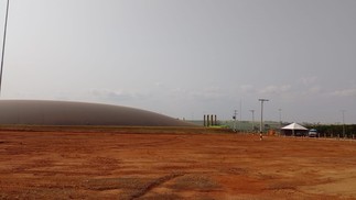 Unidade de Cruz Alta, de processamento de cana, da Tereos Brasil — Foto: João Sorima Neto