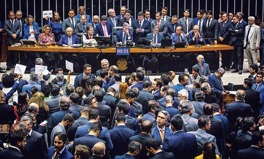 Sessão no Congresso Nacional