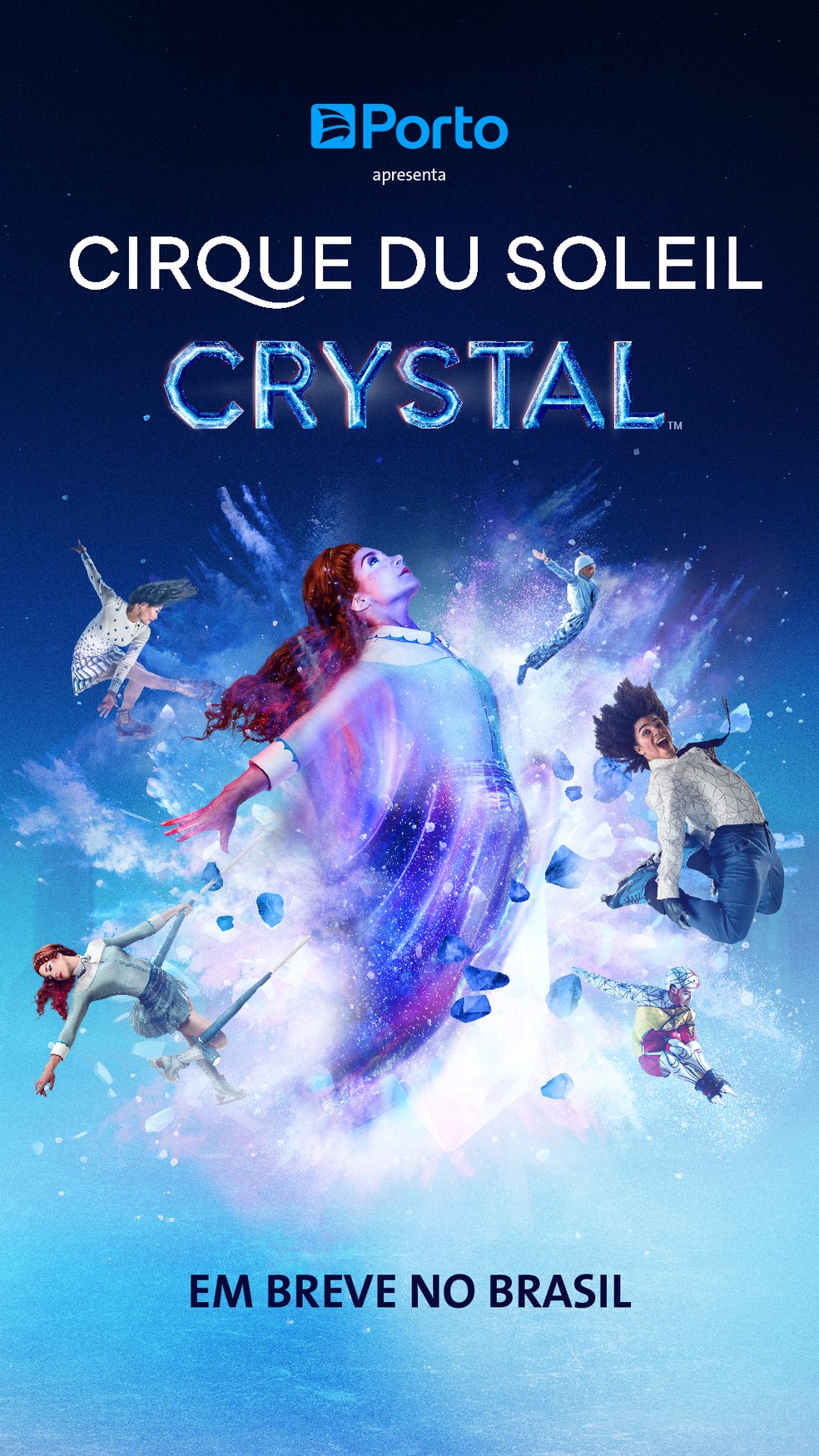 "Crystal", do Cirque du Soleil, é inédito no Brasil — Foto: Divulgação