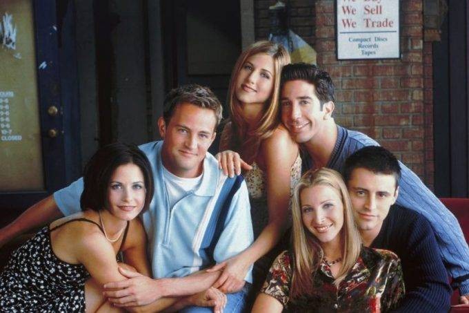 Atores da sitcom 'Friends', dos anos 90 — Foto: Reprodução