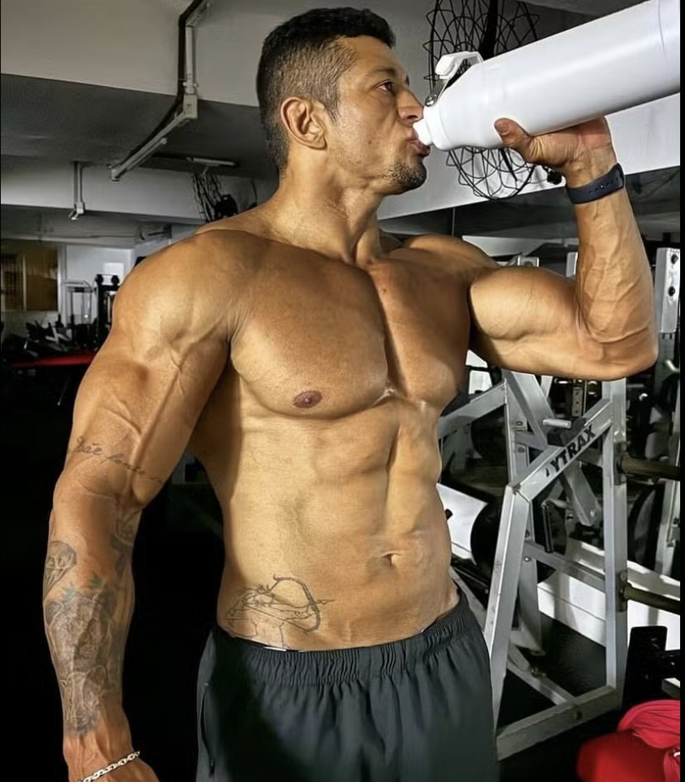 Gilson de Oliveira, personal trainer apontado como pivô da separação de Gracyanne Barbosa e Belo — Foto: Reprodução