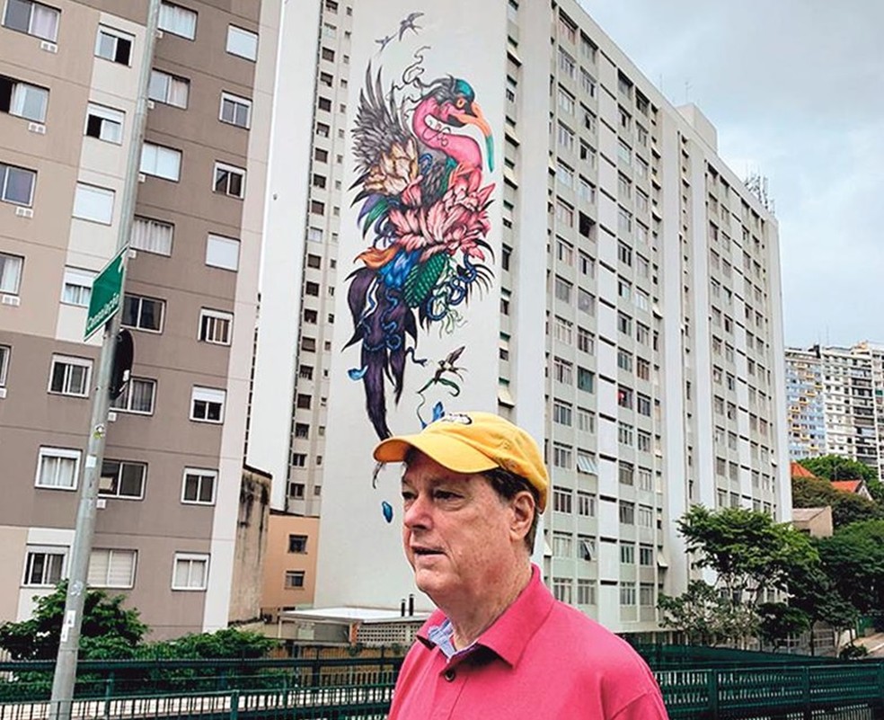 O animador Bill Plympton em São Paulo: vencedor em Cannes, indicado ao Oscar e lenda da MTV — Foto: Reprodução