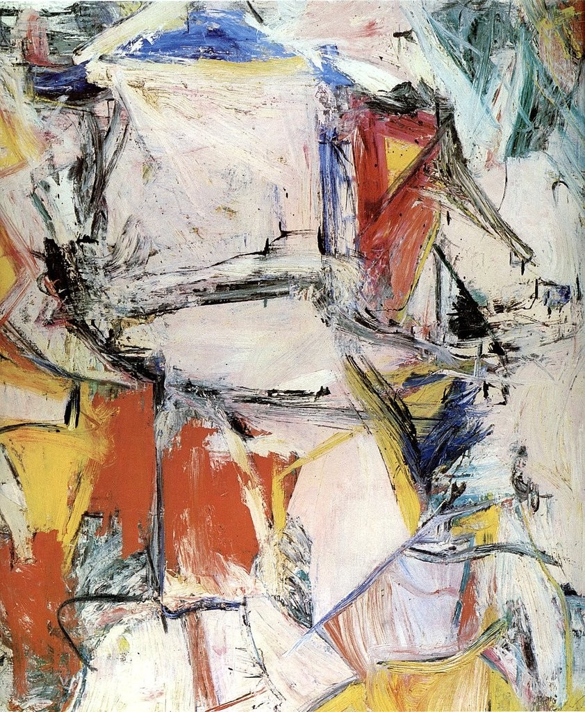 2º - 'Interchange', de Willem de Kooning - A tela do pintor holandês (1904—1997) foi negocianda, numa venda privada, em 2016 por US$ 300 milhões ao bilionário americano Ken Griffin. Na mesma compra, ele também adquiriu a tela 'Number 17A', de Jackson Pollock, por US$ 200 milhões — Foto: Reprodução