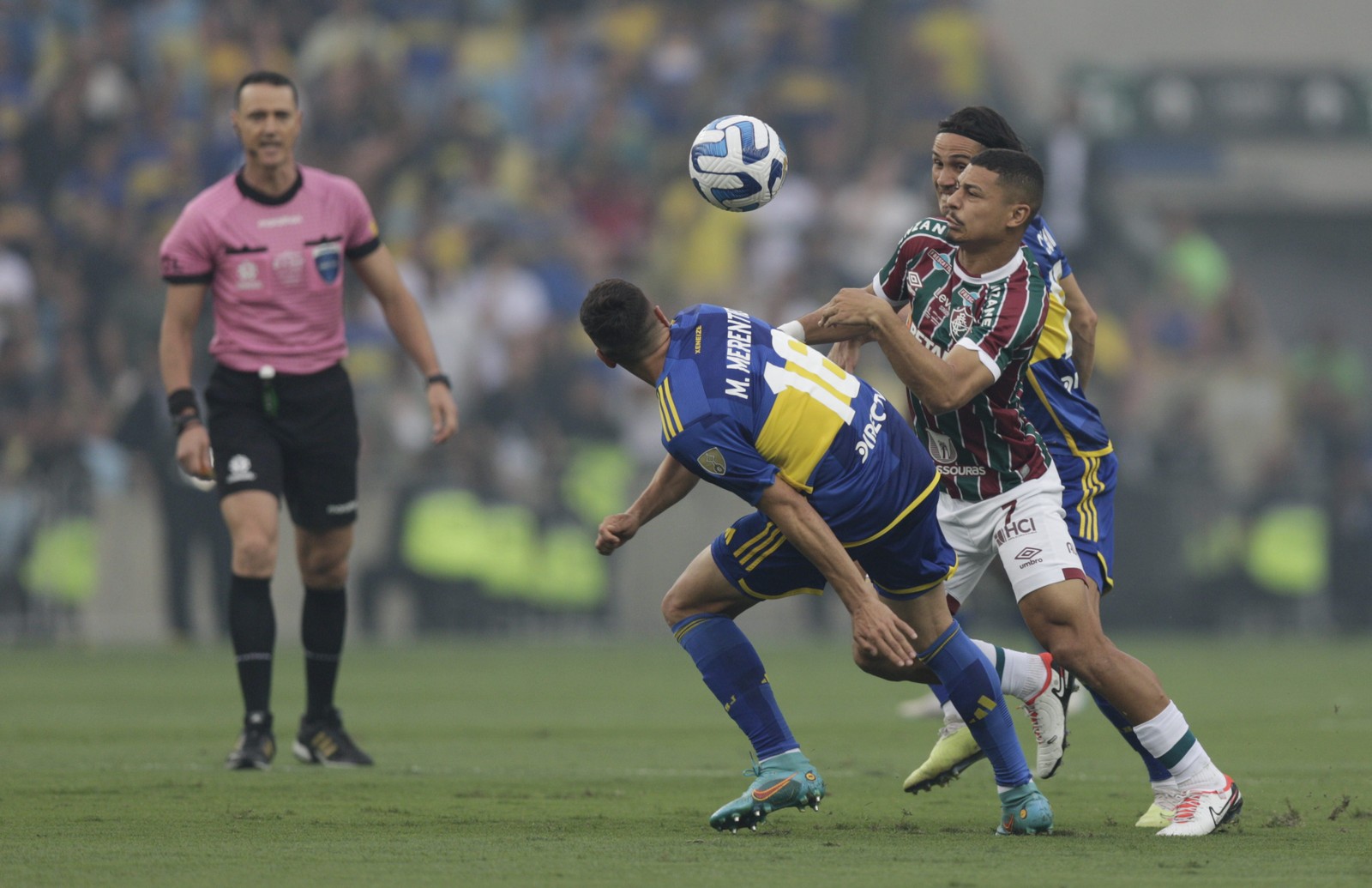 Copa Libertadores 2023 - Jogo da final entre Boca Juniors x Fluminense no Maracanã. André — Foto: Alexandre Cassiano / Agência O Globo