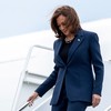 Vice-presidente dos EUA, Kamala Harris, desembarca em Milwaukee - Jim Vondruska/Getty Images/AFP