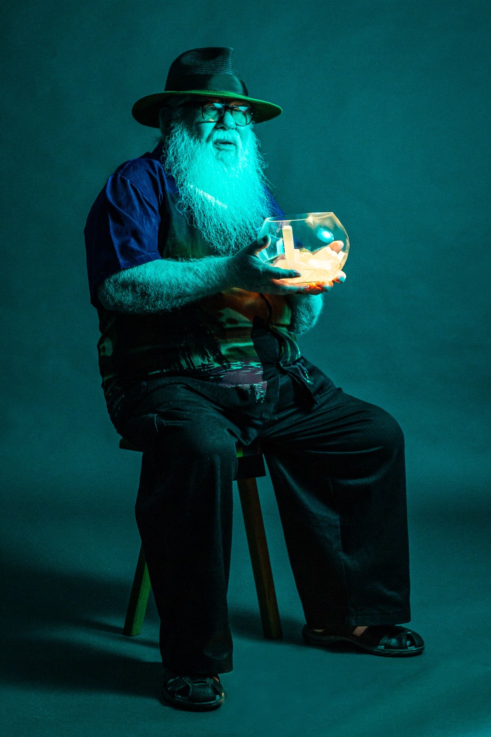 O músico Hermeto Pascoal — Foto: Divulgação/Gabriel Quintão