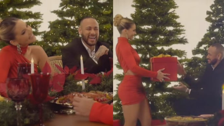 Virgínia Fonseca recebeu críticas por protagonizar campanha de Natal com Neymar Jr.