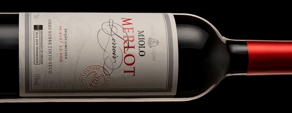 O Miolo Merlot Terroir — Foto: Divulgação