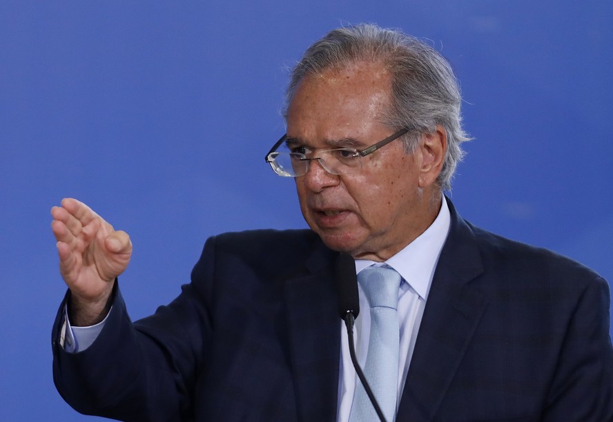 Paulo Guedes, ministro da Economia, disse que indústria precisa de pressão competitiva