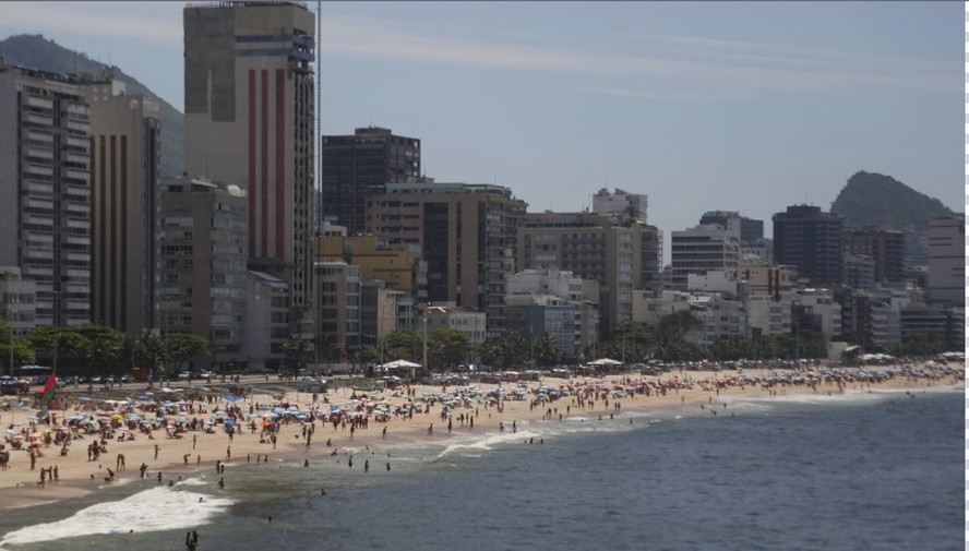 Orla do Leblon, bairro onde o condomínio é mais caro no Rio