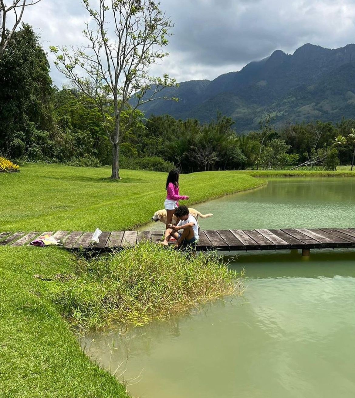 Sítio de Luiz Fernando Guimarães — Foto: Reprodução/Instagram