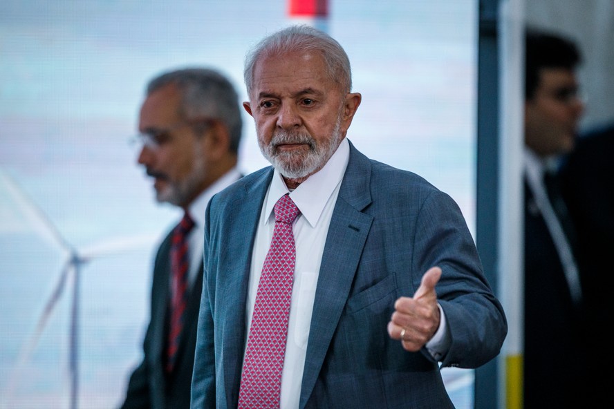 Presidente Lula em evento no Palácio do Planalto