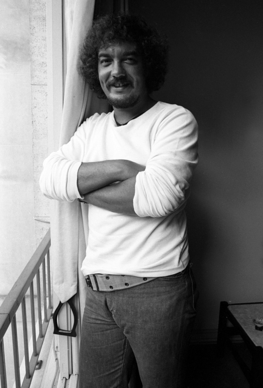 Erasmo Carlos, em março de 1971 — Foto: Editora Globo / Agência O Globo
