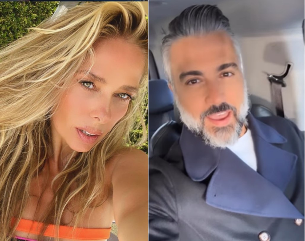 Em 2003, Adriane Galisteu namorou o ator mexicano Jaime Camil, que já foi considerado o maior galã da televisão do México — Foto: Reprodução: Instagram