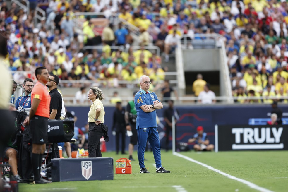 Na Copa América 2024, Dorival Júnior comandará seu primeiro torneio pela seleção brasileira — Foto: Rafael Ribeiro/CBF