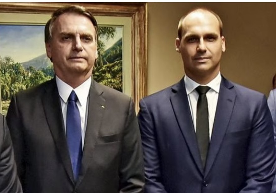 Jair e Eduardo Bolsonaro