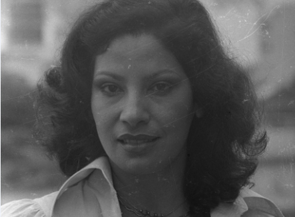 Clara Nunes em 1977: cantora morreu aos 40 anos de idade — Foto: Alberto Jacob/Agência O GLOBO