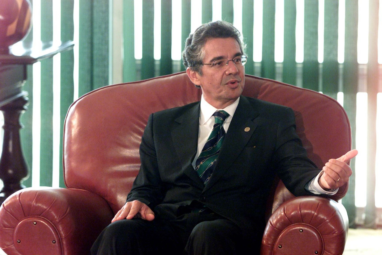 O ministro Marco Aurélio Mello, presidente do STF entre 2001 e 2003Agência O Globo