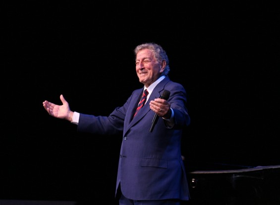 Show do cantor Tony Bennett no vivo Rio