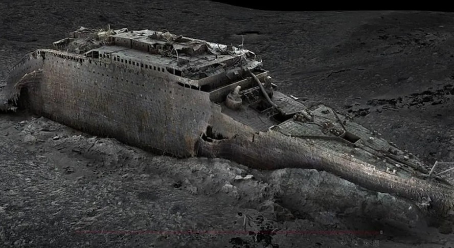 Empresa fez varredura digital do Titanic que pode esclarecer condições do naufrágio