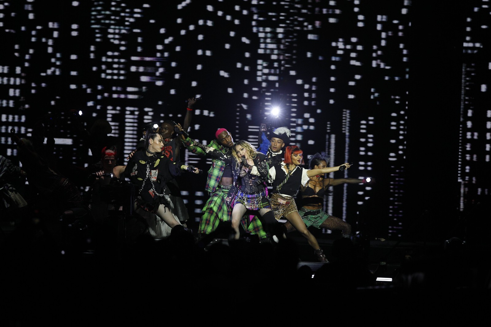 Show da Madonna na Praia de Copacabana — Foto: Alexandre Cassiano / Agência O Globo