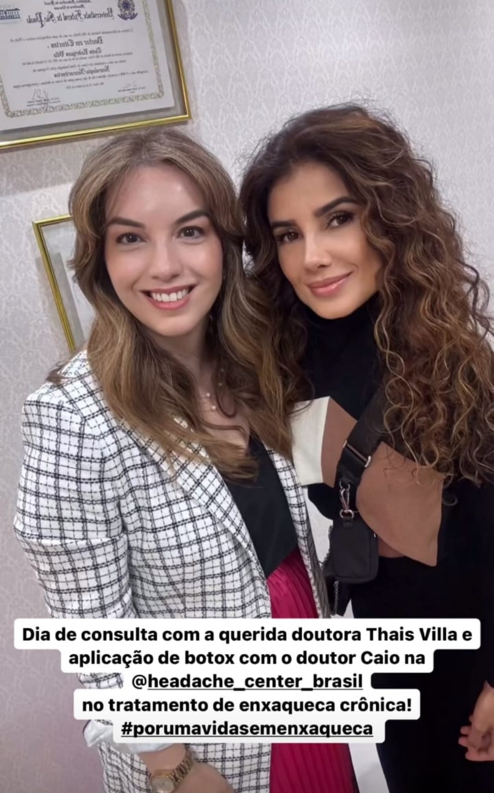 Paula Fernandes falou sobre aplicação de botox — Foto: Reprodução Instagram