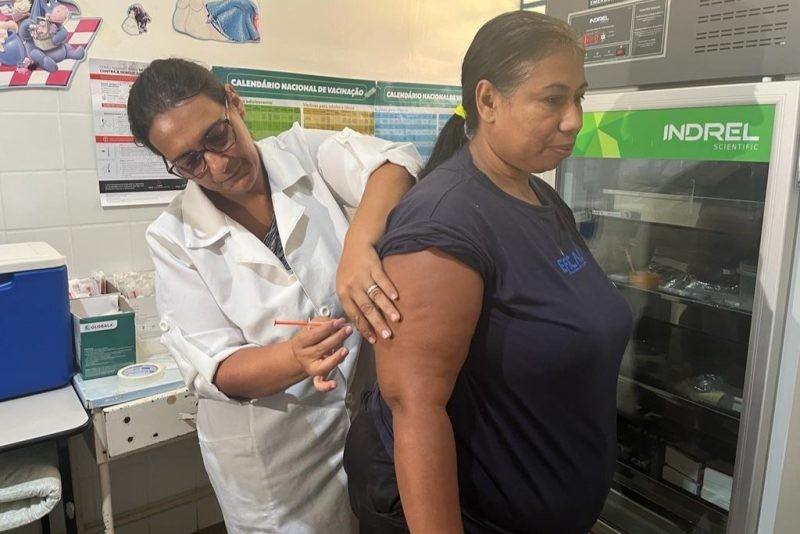 Cidade brasileira é 1ª no mundo a vacinar em massa contra a dengue com a Qdenga. — Foto: Divulgação / Prefeitura de Dourados