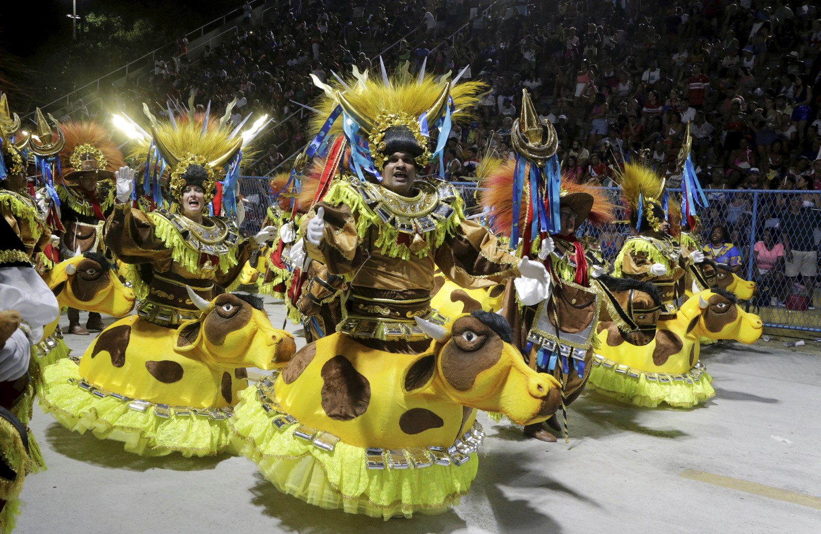 Desfile da Paraíso do Tuiuti — Foto: Domingos Peixoto