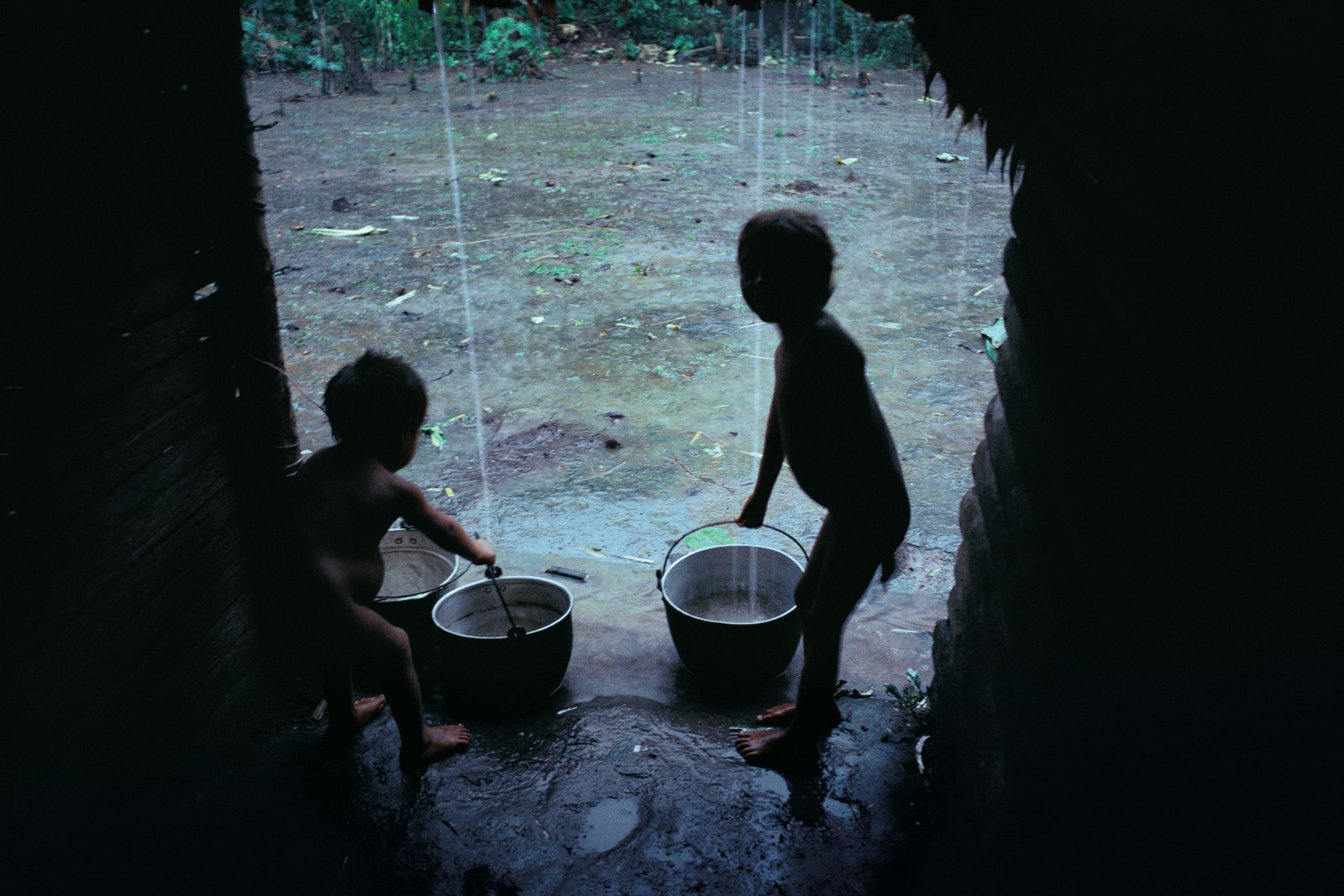 Povo Yanomami, Aldeia Demini, Watoriki — Foto: Hiromi Nagakura/Divulgação