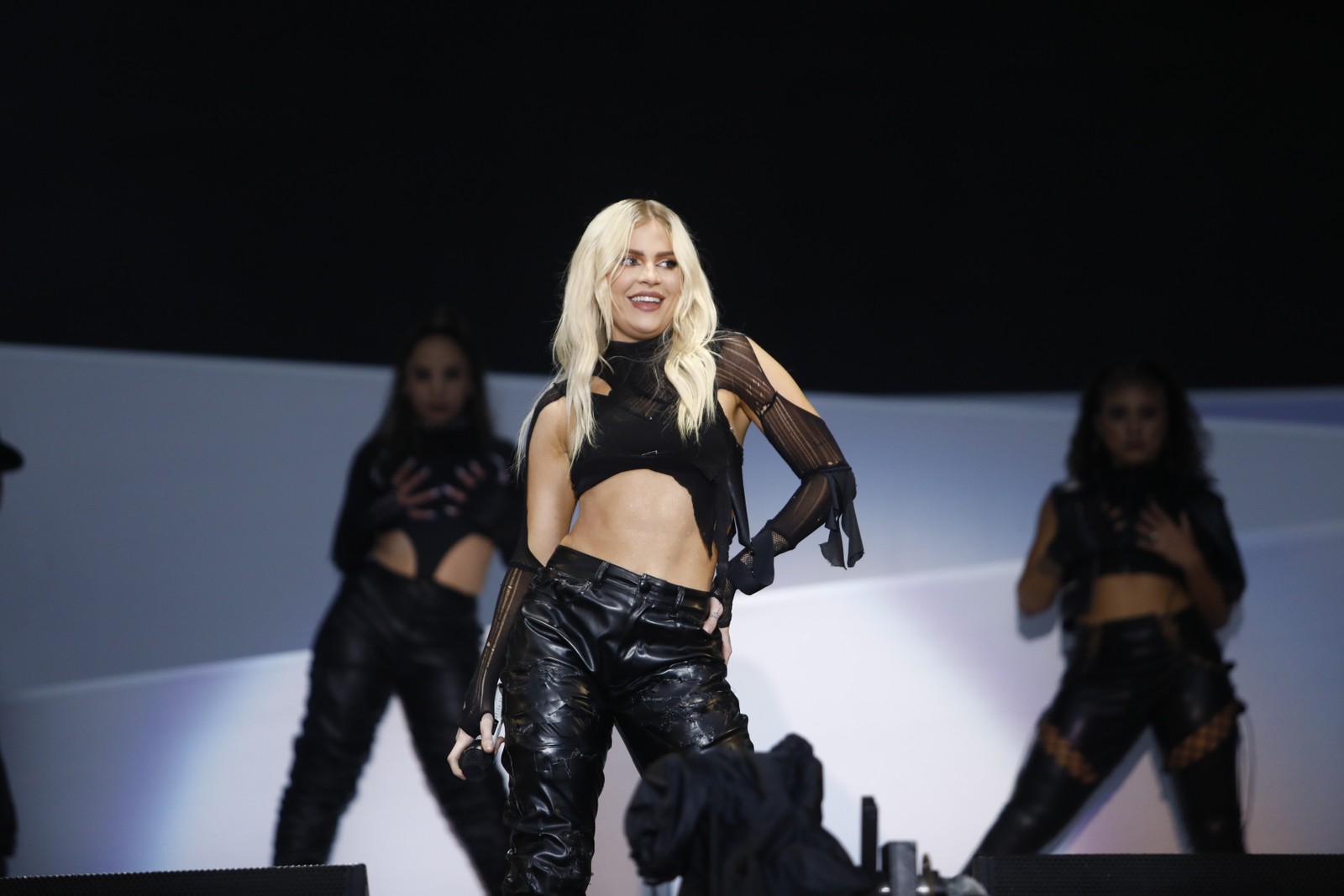 Luísa Sonza no Palco Sunset do Rock in Rio, em 4 de setembro de 2022 — Foto: Brenno Carvalho / Agência O Globo