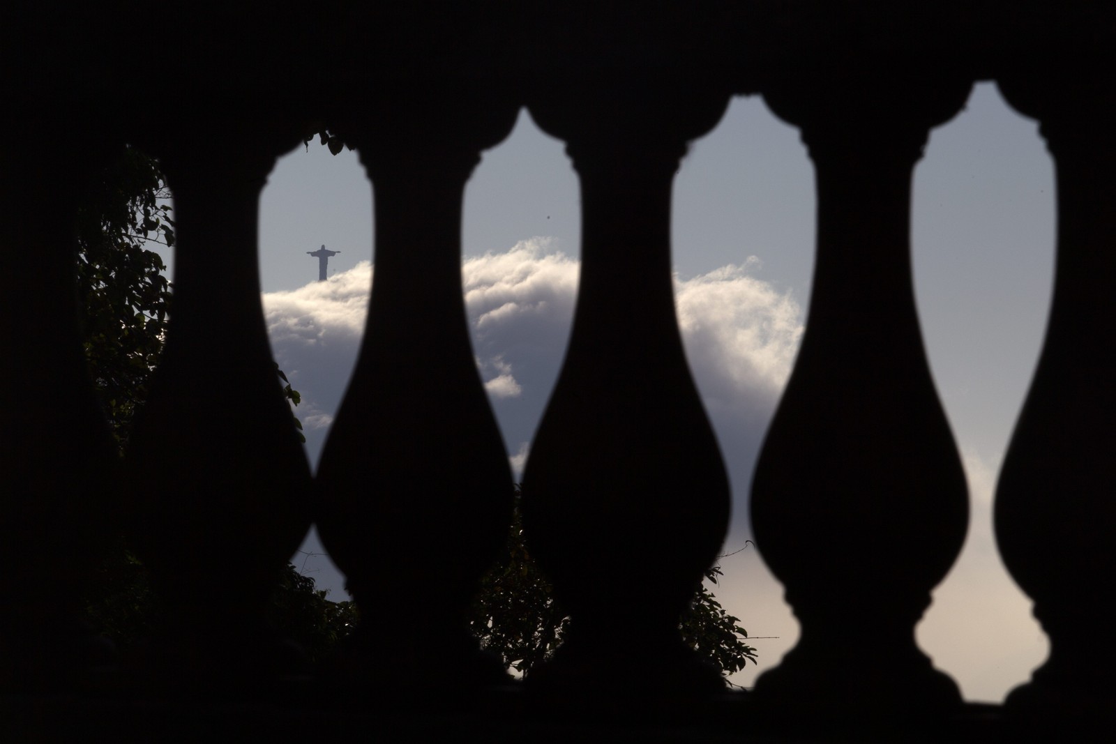 Cidade vista da Mesa do Imperador, na Floresta da Tijuca. — Foto: Custodio Coimbra