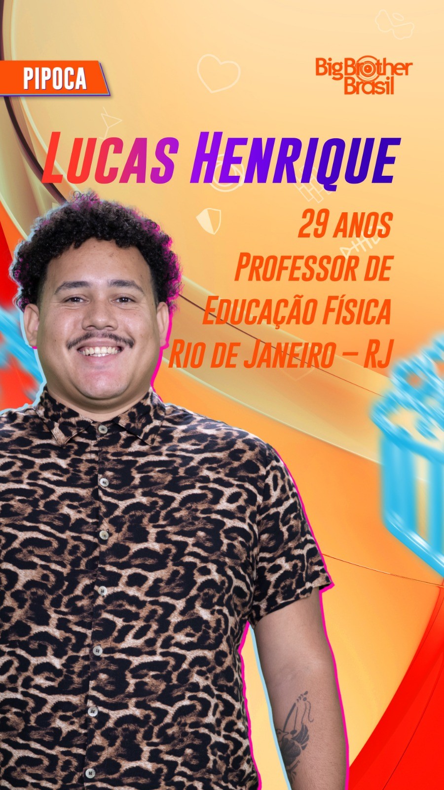 Lucas Henrique, professor do Rio de Janeiro — Foto: Divulgação