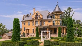 Casa com parque de diversão vai à venda por R$ 22 milhões nos Estados Unidos — Foto: Divulgação/Berkshire Hathaway