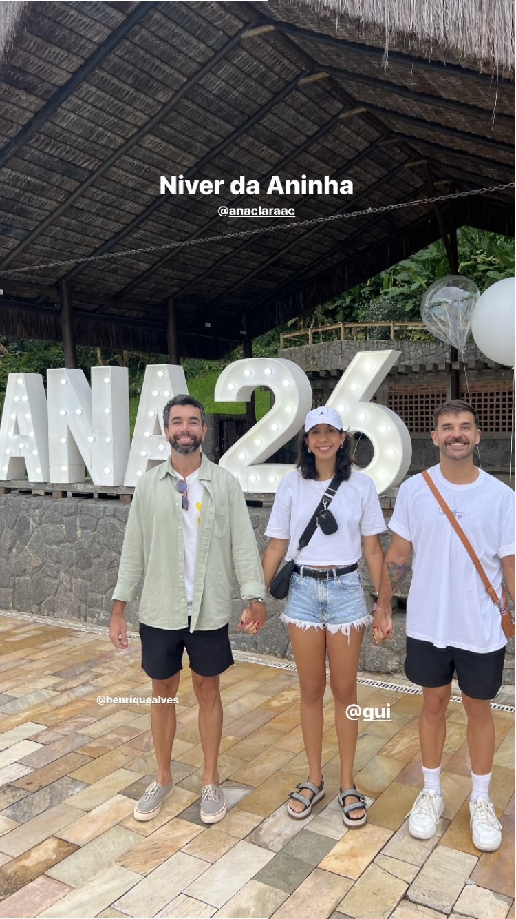 A influenciadora e atriz Ademara Barros no aniversário de Ana Clara — Foto: Reprodução/Instagram