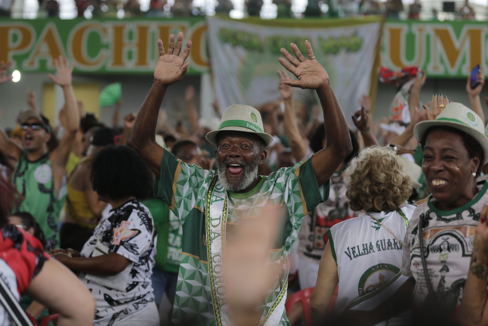 Após 22 anos sem vitória, Imperatriz conquista o 9ª título do carnaval carioca — Foto: Alexandre Cassiano 