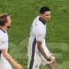 Jude Bellingham faz gesto controverso após gol contra Eslováquia na Eurocopa - Reprodução de vídeo