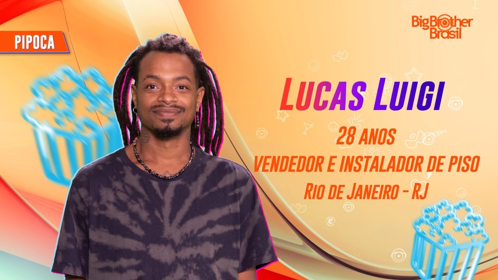 Lucas Luigi, vendedor — Foto: Divulgação/ TV Globo