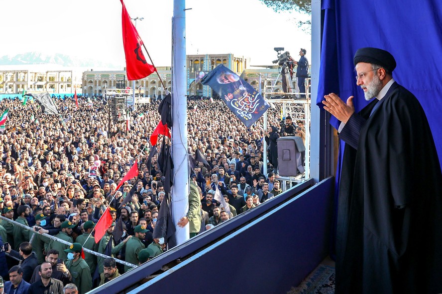 Presidente do Irã, Ebraim Raisi, em foto de arquivo