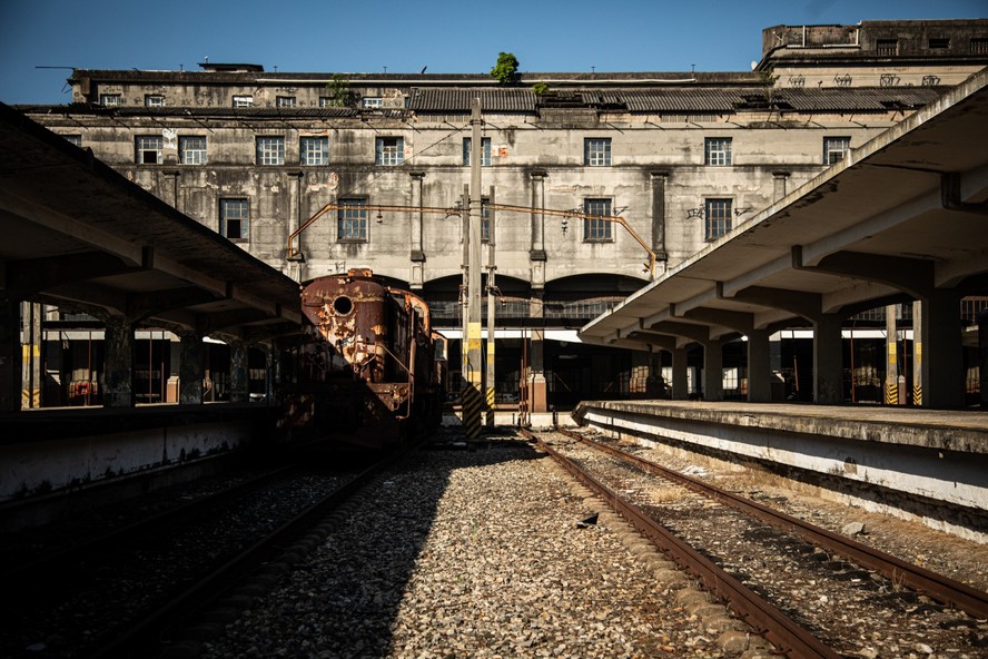 Antiga Estação Leopoldina, na região central do Rio