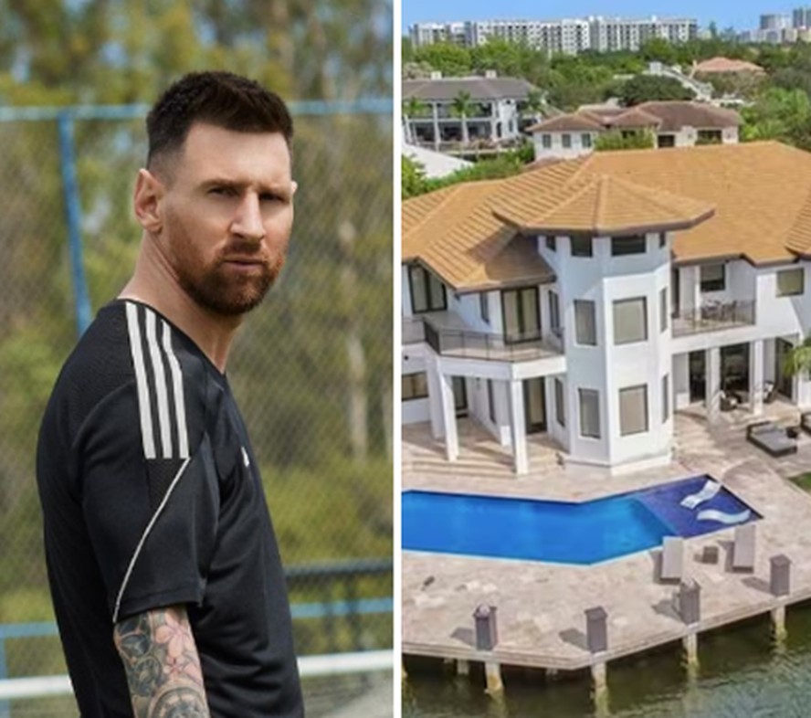 Nova mansão de Messi fica em Fort Lauderdale