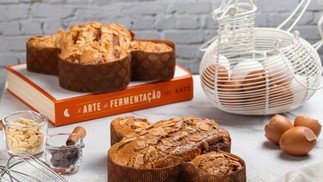 Grâu Artesanal. Colomba  Pascal nos  sabores  cítrico (R$ 73) e chocolate (R$ 76). Tel.: 99900-3083 — Foto: Divulgação