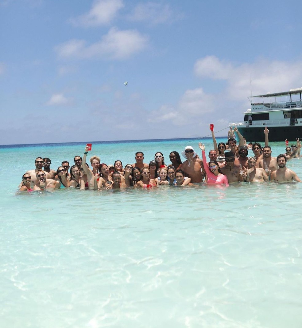 Festa de Gabi Lopes em Curaçao — Foto: Reprodução/Instagram