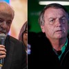 Lula e Jair Bolsonaro: em 2022, petista levou a melhor sobre ex-presidente na cidade de São Paulo - AFP