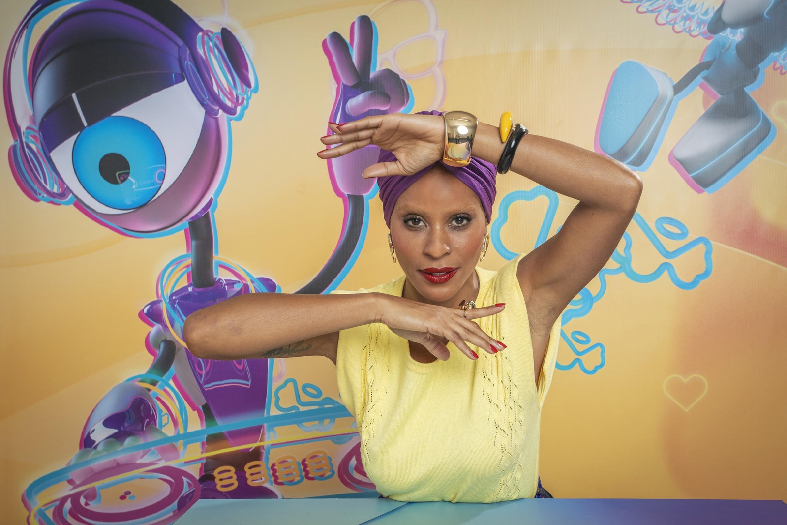 Antes de ficar famosa como cantora e membro do grupo Rouge, Aline Wirley já trabalhou como telefonista de telemensagem de aniversário e empregada doméstica — Foto: Paulo Belote/Globo