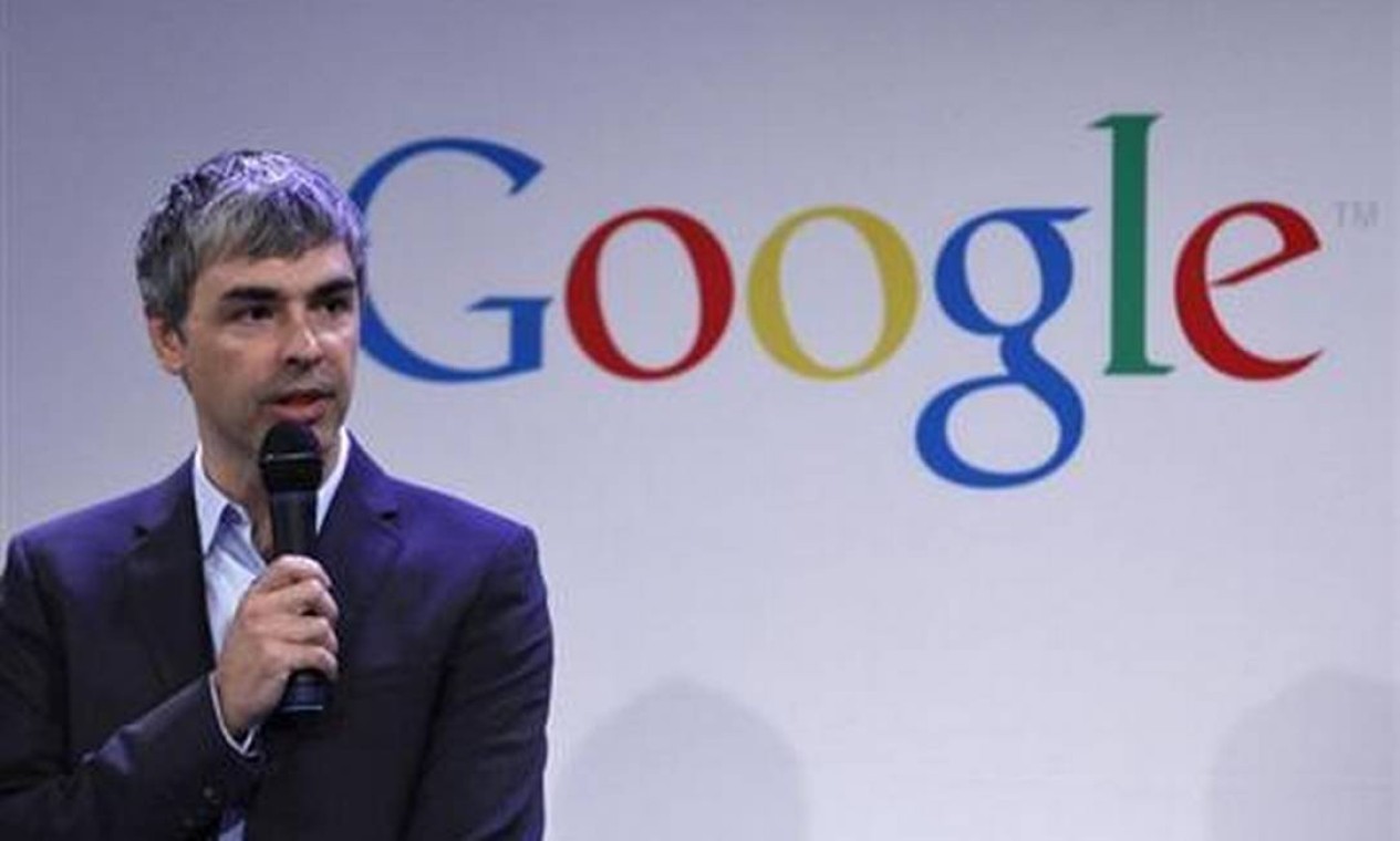 Larry Page, do Google, soma uma fortuna de US$ 90 bi e subiu para a sétima posição da lista da Bloomberg