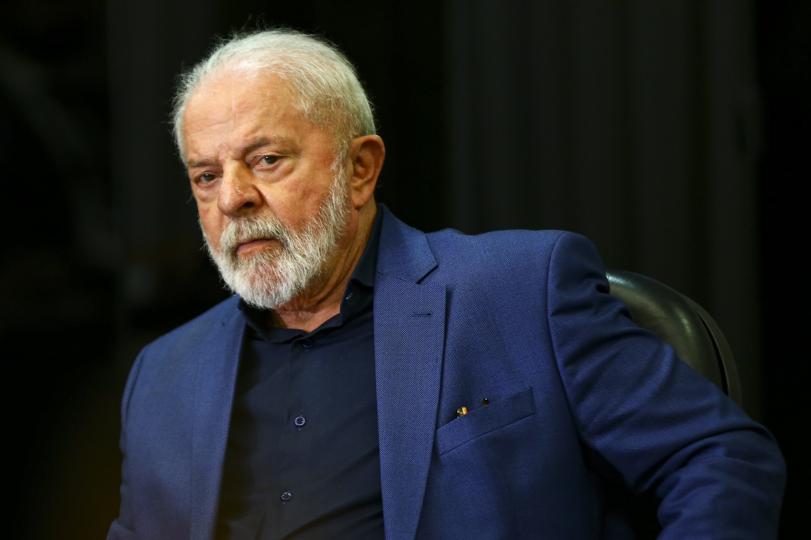 Lula durante a 1ª Reunião Extraordinária do Conselho Nacional de Política Energética – CNPE, em 17 de março. — Foto: Marcelo Camargo/Agência Brasil